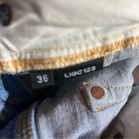 Purple Brand P001 Slim Low Rise Distressed Jeans 36W - Picture 5 of 10